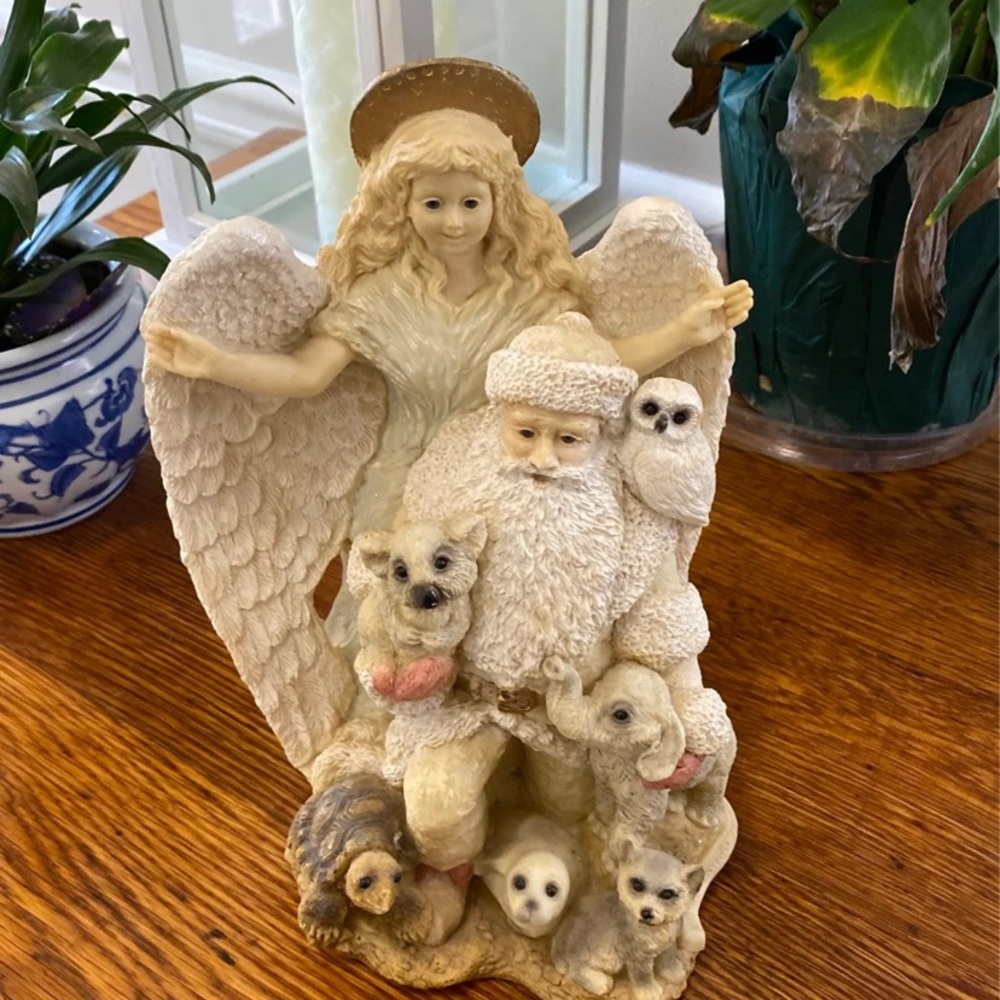 Earth Home Santa by Suzane Bradford